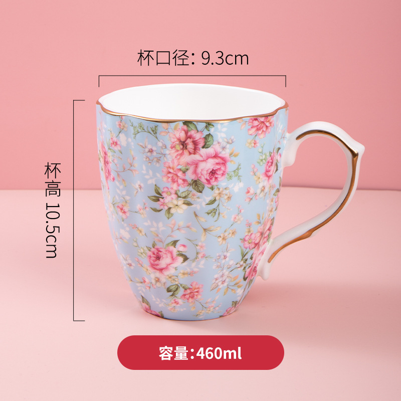 Exportación de comercio exterior de cerámica café taza de leche taza de bebida de oficina publicidad de negocios regalo creativo taza de china de hueso