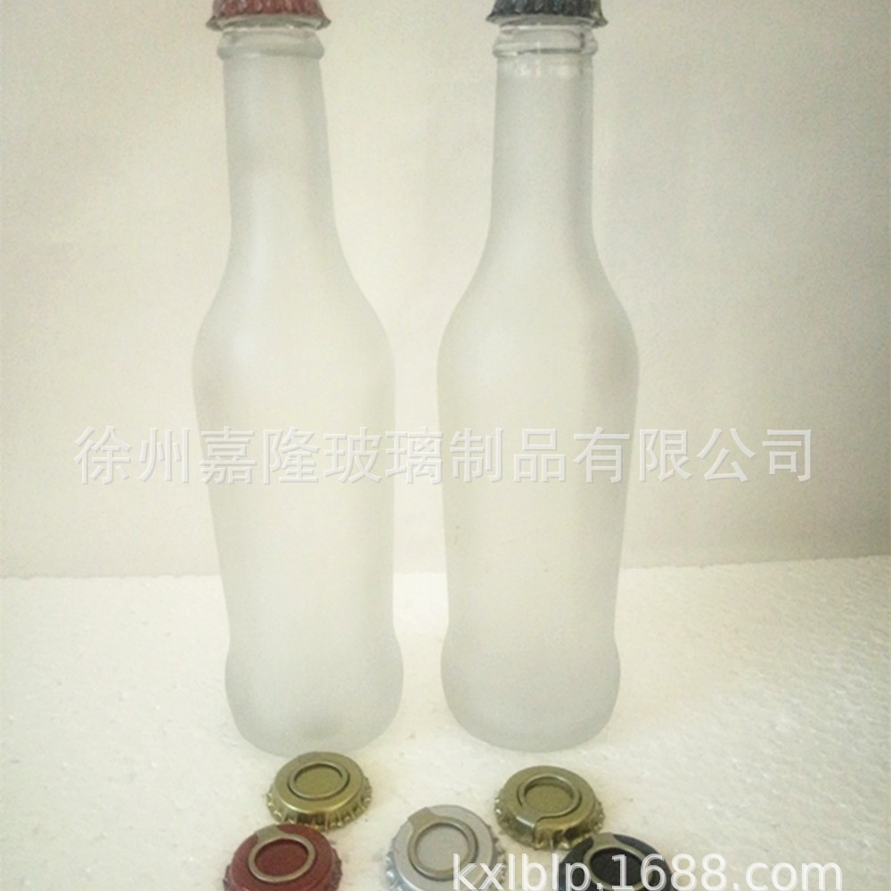厂家直销275毫升蒙砂鸡尾酒瓶饮料瓶可带盖欢迎新老客户下单