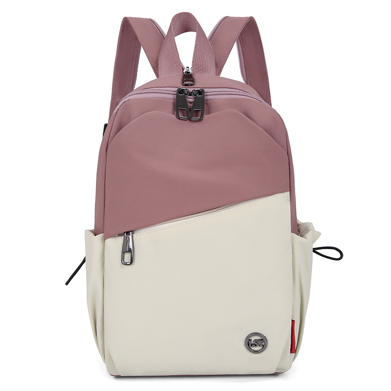 Mochila de mujer coreana versátil, ligera, impermeable y resistente al desgaste, mochila de tela Oxford, fuente transfronteriza, bolso estudiantil Baigou. image 25