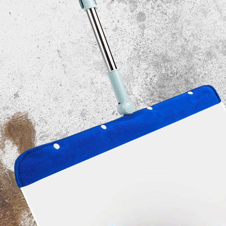 Magic Broom Mop, Wiper Cover, Cleaning Cloth, Household Cleaning Floor Scraper, Coral Fleece Double-Sided Mopping Towel