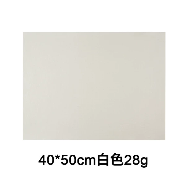 White, 40×50cm