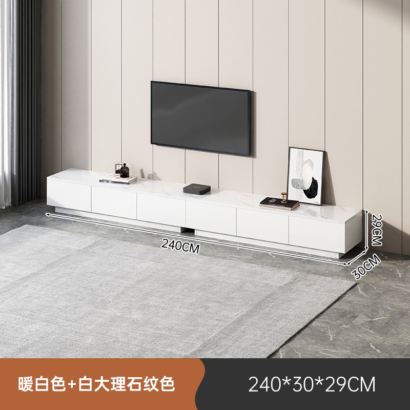 テレビの棚の組み合わせは現代的でシンプルなリビングルームの家庭用原木風収納ロッカーの小型タイプの床置きテレビのキャビネットです。