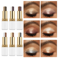 SAM SUGAR 双色眼影棒渐变不易晕染珠光高光修容fang水 眼影