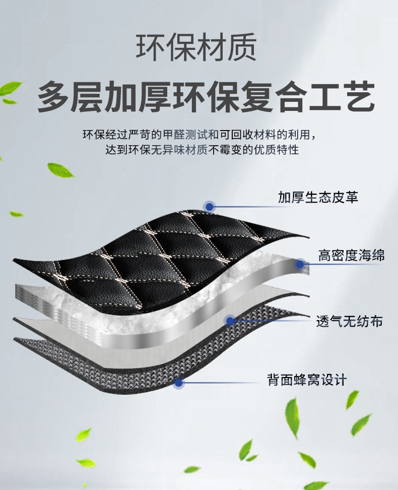 24/25 model BYD Yuan UP trunk mat, full coverage car accessory, modified Yuan UP trunk mat