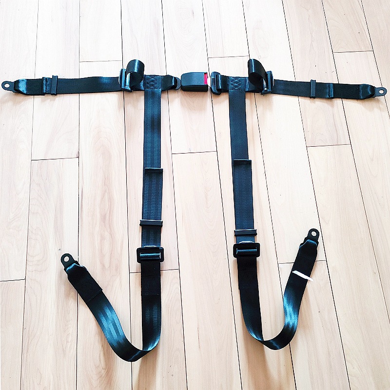 Car Four-Point Seat Belt for Utv Ssv Go Kart Off-Road Vehicle Go-Kart Safety Belt