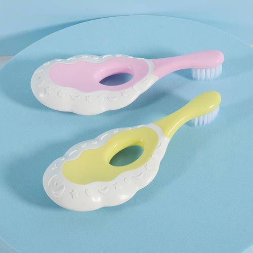 Manual Children's U-shaped Toothbrush Soft bristle baby toothbrush for oral hygiene All silicone children's toothbrush