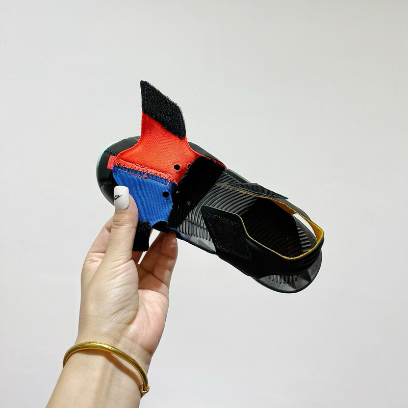 Putian children's shoes NK airplane wing children's sandals summer protective toe closed-toe Velcro beach shoes boys and girls clogs