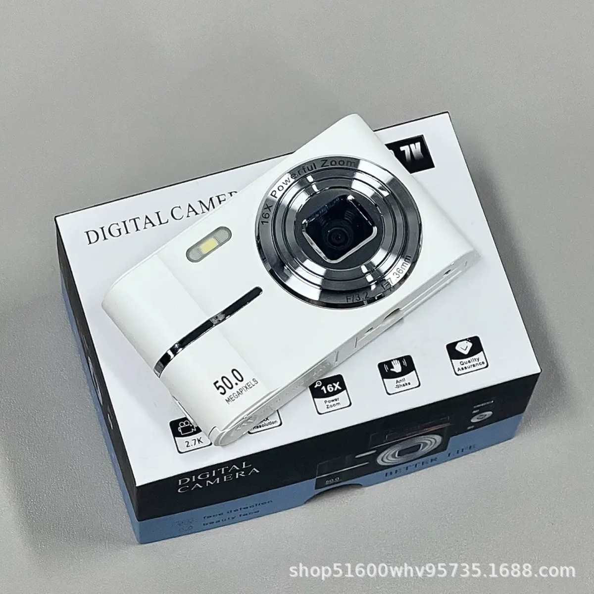 Pixel Ccd Digital Camera Dk4 Student Entry-Level Mirrorless Camera Campus Portable Card Camera Portable Digital Camera