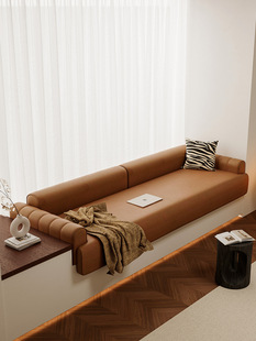 Bay Window Renovation Sofa Cushion Split Window Sill Cushion High-End Light Luxury High-End Master Bedroom Hotel Tatami Mat