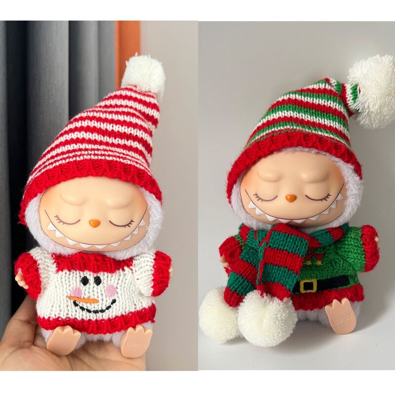 First, Second, and Third Generation Labubu Clothes, Labubu Doll Clothes, Christmas Hats, Sweaters, Scarf Sets, Labubu Accessories First, Second, and Third Generation Labubu Clothes, Labubu Doll Clothes, Christmas Hats, Sweaters, Scarf Sets, Labubu Accessories