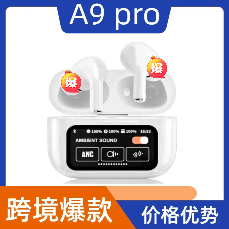 A9Pro Noise Reduction Bluetooth Headset I12 Third Generation Fourth Generation Wireless Tws Bluetooth Headset Sports Touch Bluetooth Headset