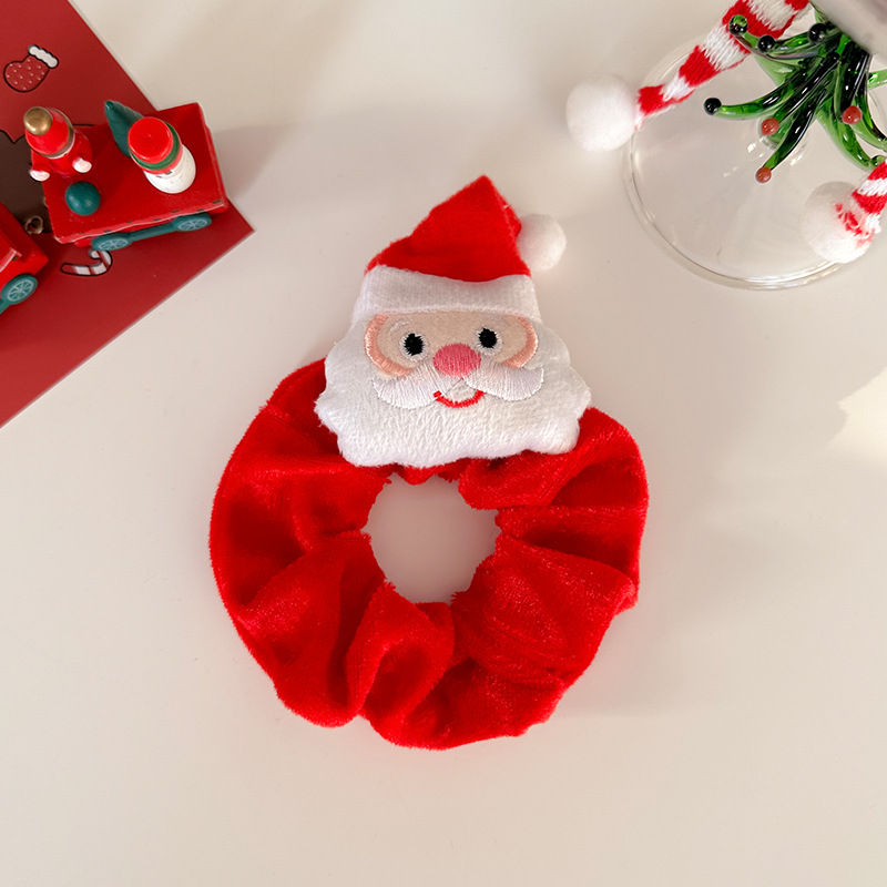 Navidad Tisi felpa diadema ELK muñeco de nieve Cordero lana diadema Otoño e Invierno pelo femenino paquete tocado diadema horquilla