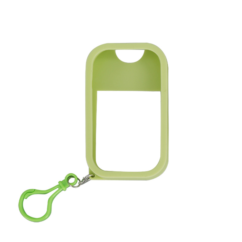 Spot 45ml 50ml tarjeta botella de spray funda protectora desinfectante de manos botella dividida funda de silicona spray bottle