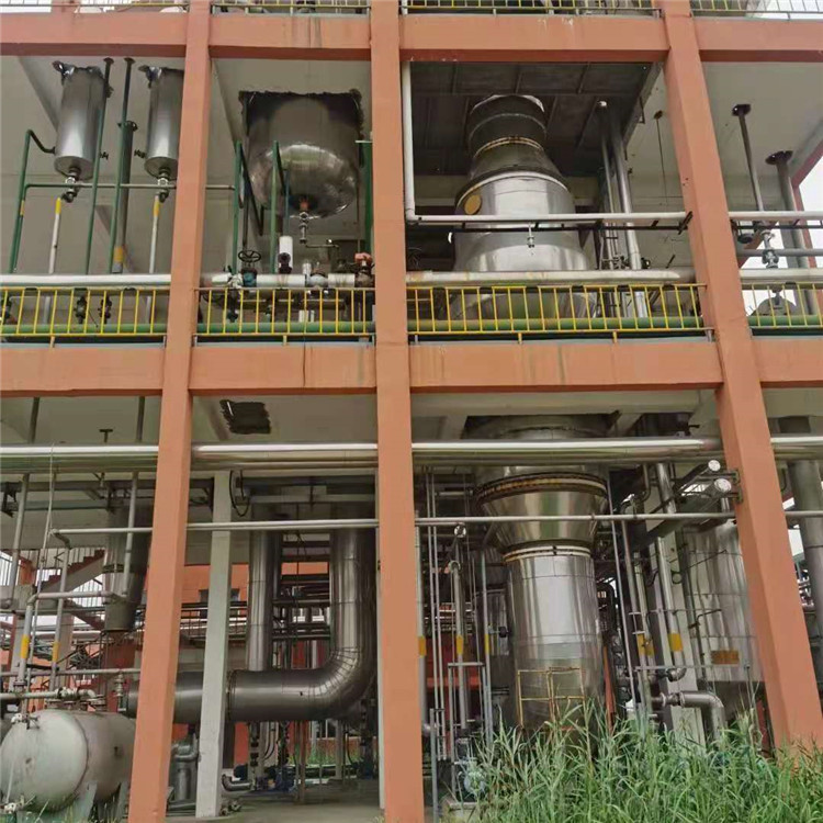 回收二手20吨MVR全钛蒸发器 浆膜蒸发器 二手化工蒸发设备