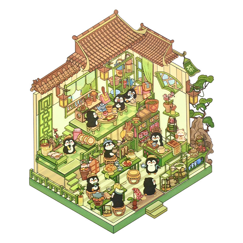 센유 8.0 - 펭귄 허브티 가게