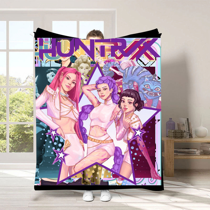 Explosiones transfronterizas de caza de brujas mantas de franela de comercio exterior Amazon mantas de cama gruesas mantas