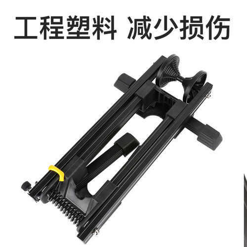 Bicycle plug-in parking rack portable double pole mountain bike support rack display rack road bike riding supplies