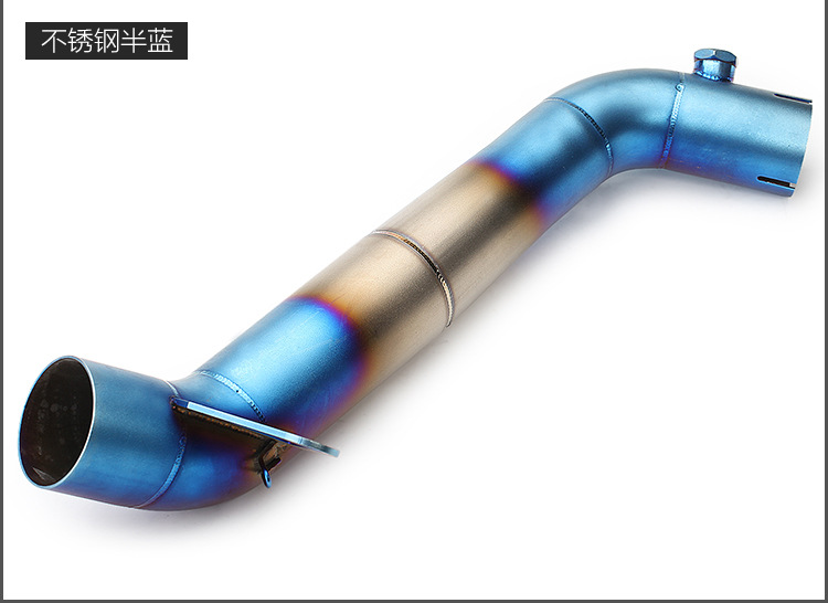 Motorcycle modified exhaust pipe CBR1000-12 sports car stainless steel middle elbow large displacement sound exhaust