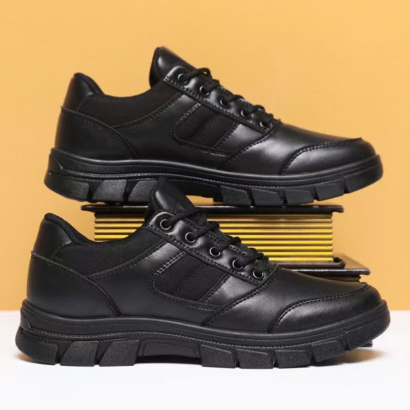 Men's Training Men's Shoes Spring & Fall Outdoor Training Low-Top Outdoor Workwear Patrol Security Shoes Driving Sneakers