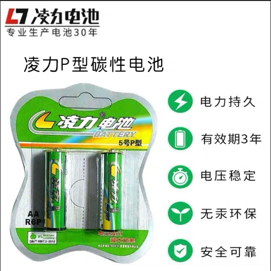 2节吸卡装电池5号五号遥控电池碳性AA干电池家里玩具电池AAA