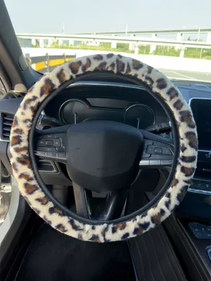 Dropshipping Car Steering Wheel Cover: Steering wheel cover - ivory-white-38cm