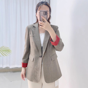 Clearance Sale Return Hanpai Brand Counter 2025 Early Autumn New Fashion Versatile Blazer 003