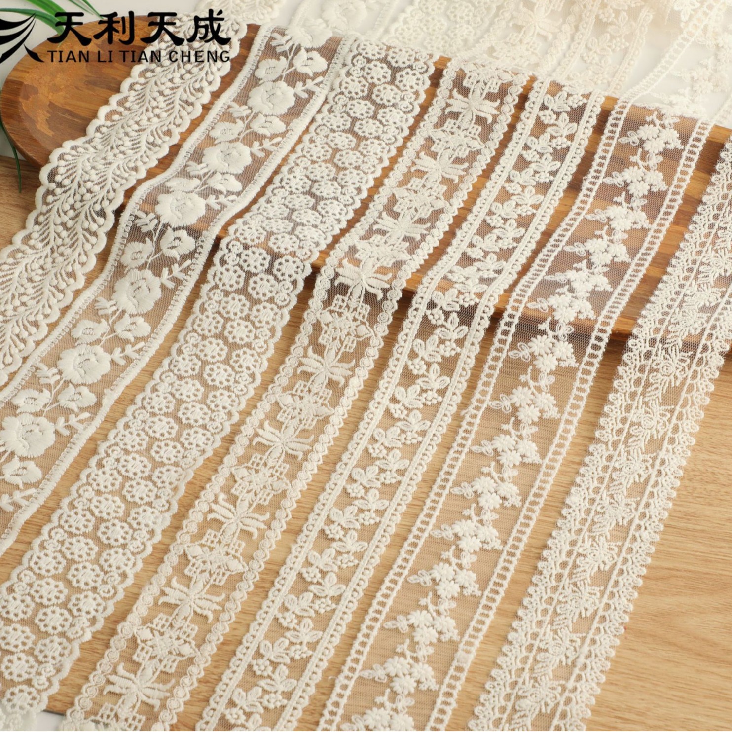 beige Korean double-sided transparent hair accessory
