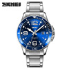 Men's green watch, steel belt, calendar, quartz watches, wholesale