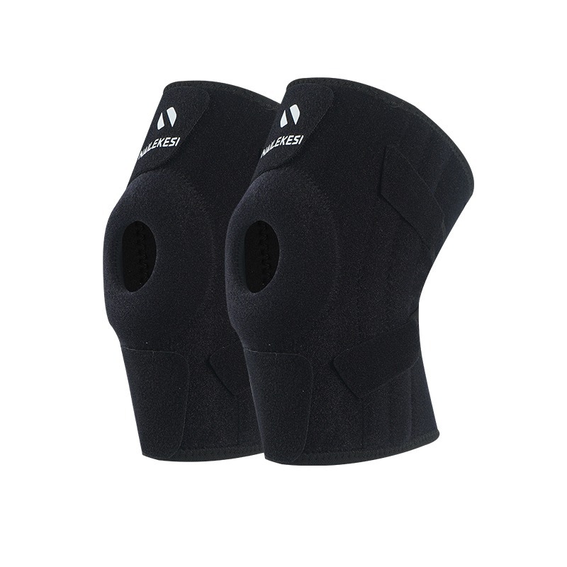 Rodilla protectora deportiva rodilla alpinismo bádminton menisco protector rótula correr cuerda salto protección profesional para hombres y mujeres