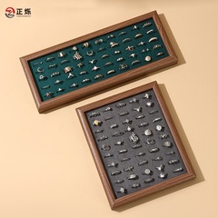 批發創意50位戒指展示盤耳釘收納盤戒指陳列道具架戒指看貨盤擺攤