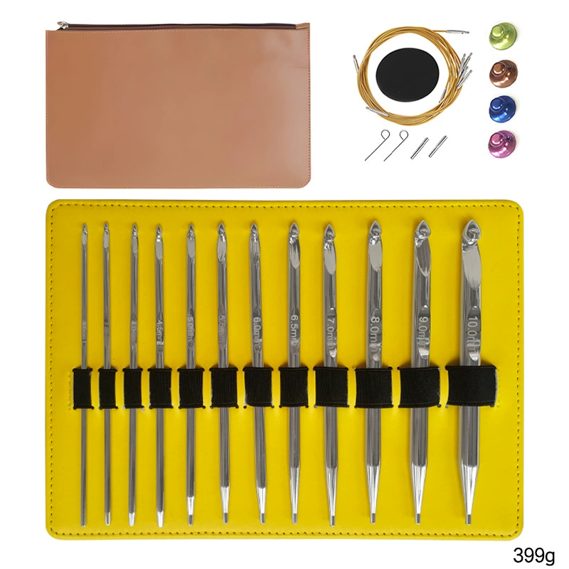 Трансграничная высококачественная съемная сумка для вязания крючком