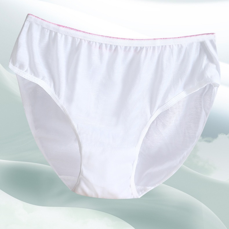 Single-use men's travel business trip no-wash hot spring foot massage bath massage care women's triangle flat angle pants