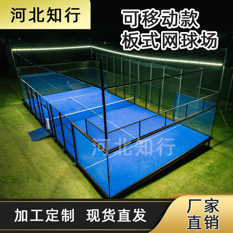 Padel Cage Court 10*20m Padel Court Double Panoramic Paddle Tennis Court Padel Cage Court 10*20m Padel Court Double Panoramic Paddle Tennis Court