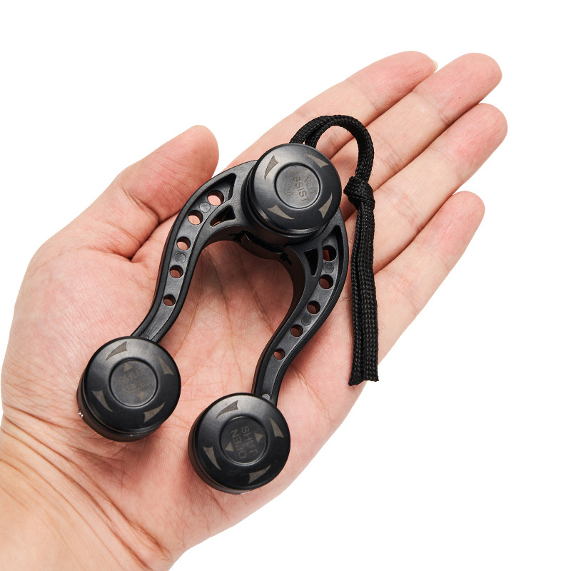 Dispositivo de anudado de nudo GTFGPR Cable delantero Dispositivo de amarre de cable de PE de carbono rápido Equipo de pesca Luya Herramientas de artes de pesca