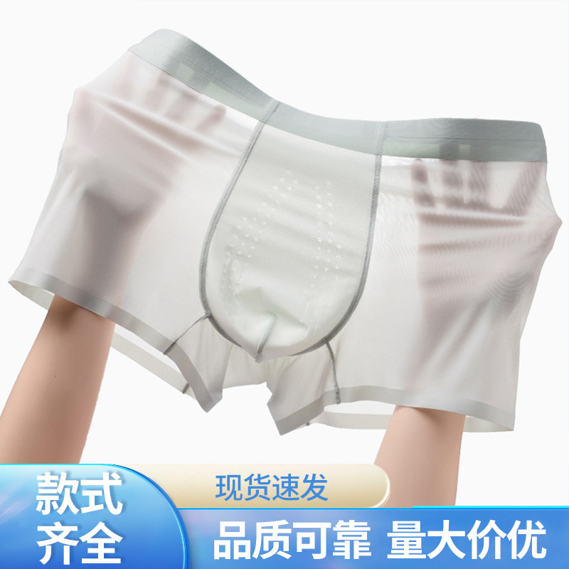Seamless Ice Silk Briefs