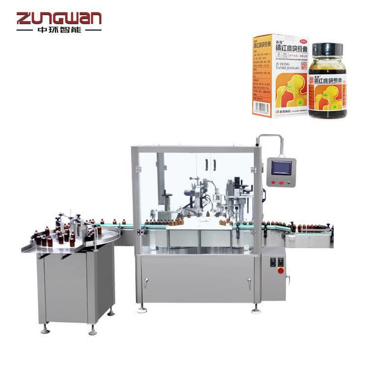 供应中环ZHY-TJX全自动五味子糖浆灌装旋盖联动机灌装机械是中环Z
