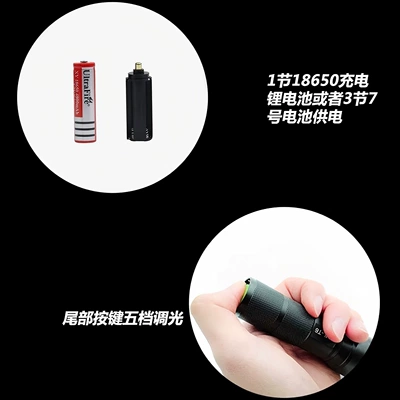 Alloy Waterproof Flashlight, UV fənərlər
