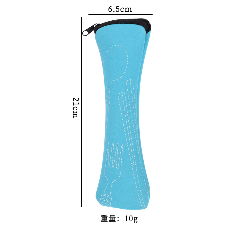 하늘색 뼈다귀 가방