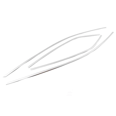 Şüşə kənarı xromları/moldingləri trim strip body stainless - 2018-2023-camry-silver-4-lower-windows