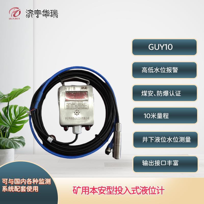供应4m 7m 10m量程液位计GUY10(A)矿用投入式液位传感器