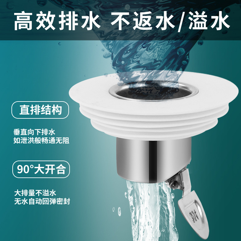 Cocina vegetal lavado mano cara Cuenca tubo de bajada tubo enchufe lavadora anillo de sello desodorante enchufe desodorante artefacto