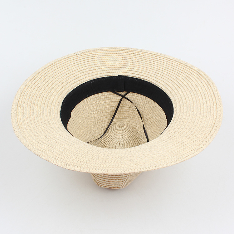 Fashion Wide Brim Sunscreen Sunshade Straw Fisherman Hat Wholesale display picture 6