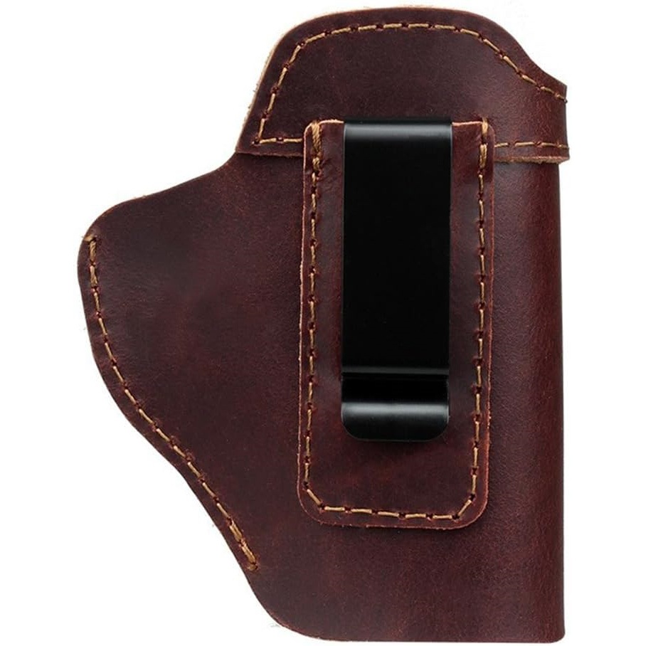 Cross-border new cowhide portable wear-resistant outdoor tactical pistol holster portable prop gun bag outdoor holster invisible