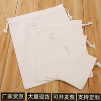 Фабрика прямой хлопок холщовый мешок Drawstring напечатанная хлопковая и Льняная сумка для хранения Drawstring рекламная Подарочная сумка пучок карман