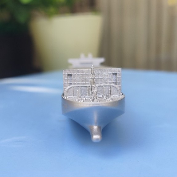 17cmコンテナ船モデル開発船モデル会社装飾品シミュレーション船モデル工場