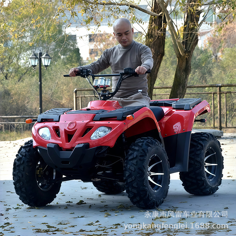 Kart Todoterreno ATV 4x4 de Hierro y Plástico con Transmisión por Eje