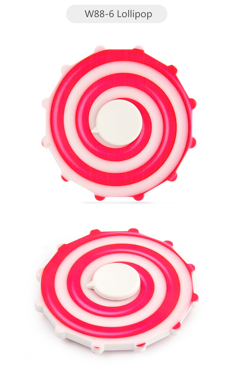 Kreative Mode Doppel-seitige Bunte Fidget Spinner Stress Relief Spielzeug display picture 2