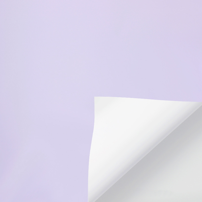 Li Zhiran Papel Ouya impermeable bicolor 56*56 Apertura de la canasta de flores Material Ramo Papel de embalaje al por mayor Spot