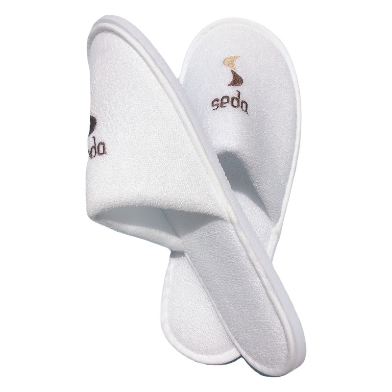Factory Direct Sales of Hotel Disposable Slippers, Thickened, Breathable, Non-Slip, Suitable for Beauty Salons, Guesthouses, and Hotels