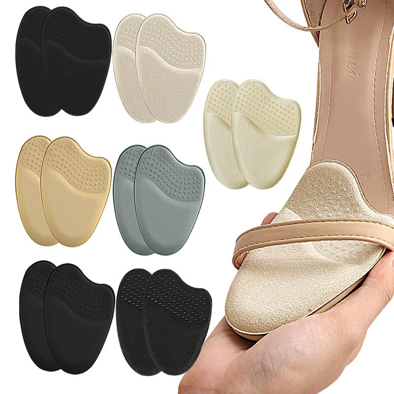 Передняя подушка для ладони обувь на высоком каблуке отскакивает, невидимая Нескользящая накладка на половину ладони, мягкая Противоизносная амортизация, регулировка кода, подушка половинного размера